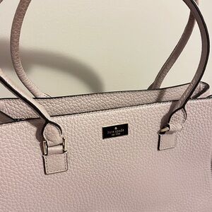 Kate Spade purple/Light Pink Textured Tote